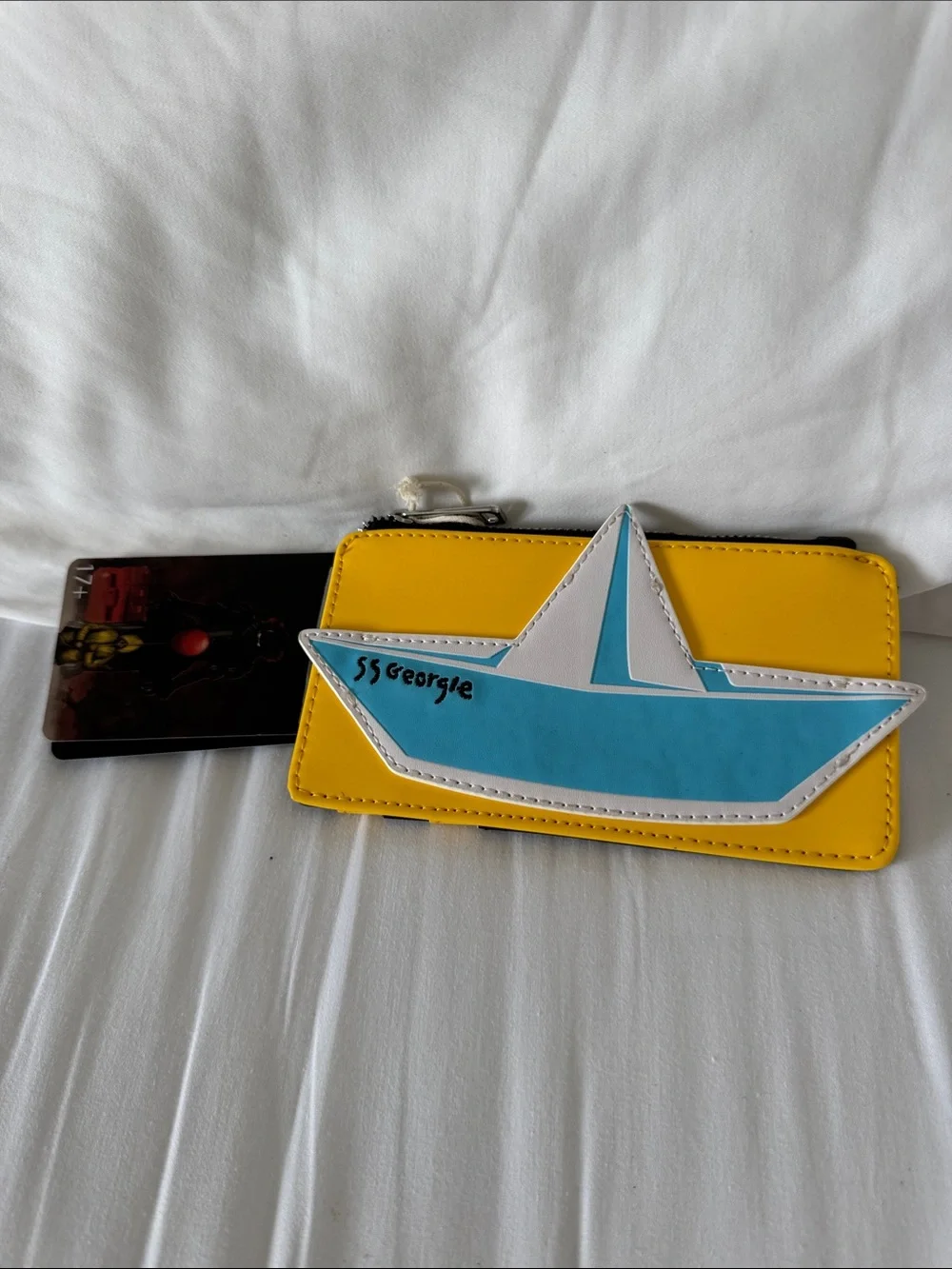Loungefly it pennywise Georgie boat large cardholder wallet NWT